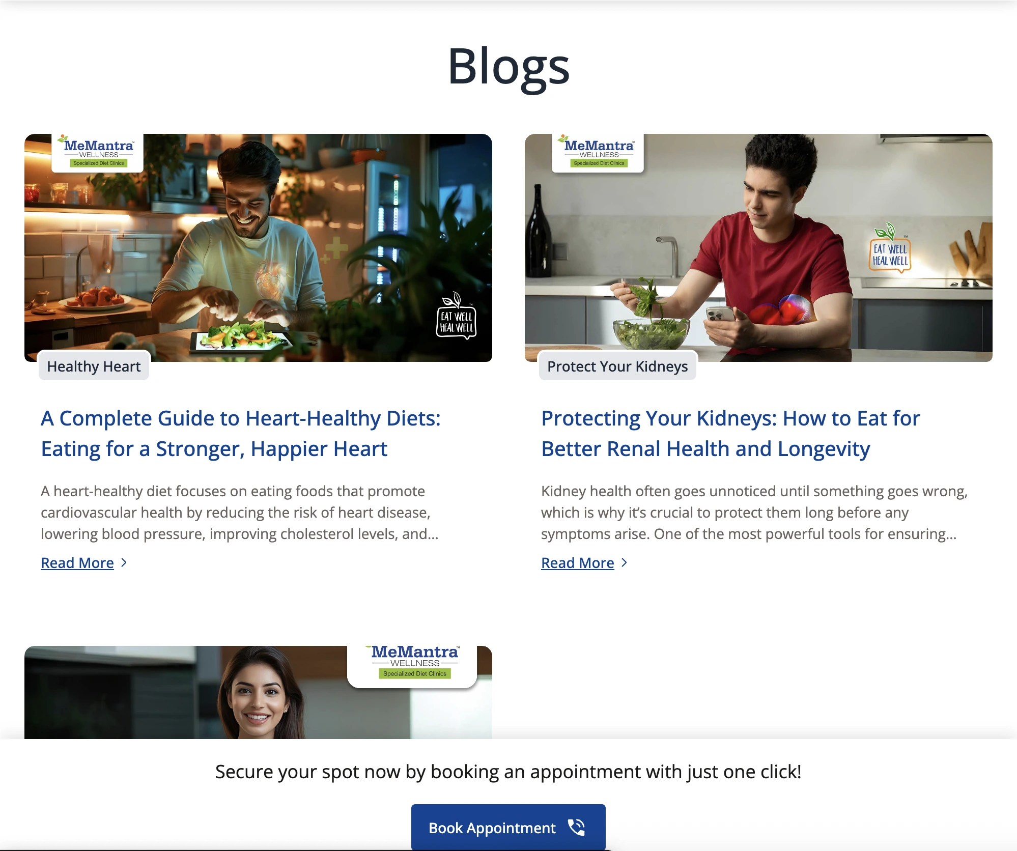 MeMantra Wellness – Diet Clinics with a Comprehensive CRM & HR Ecosystem screenshot 3