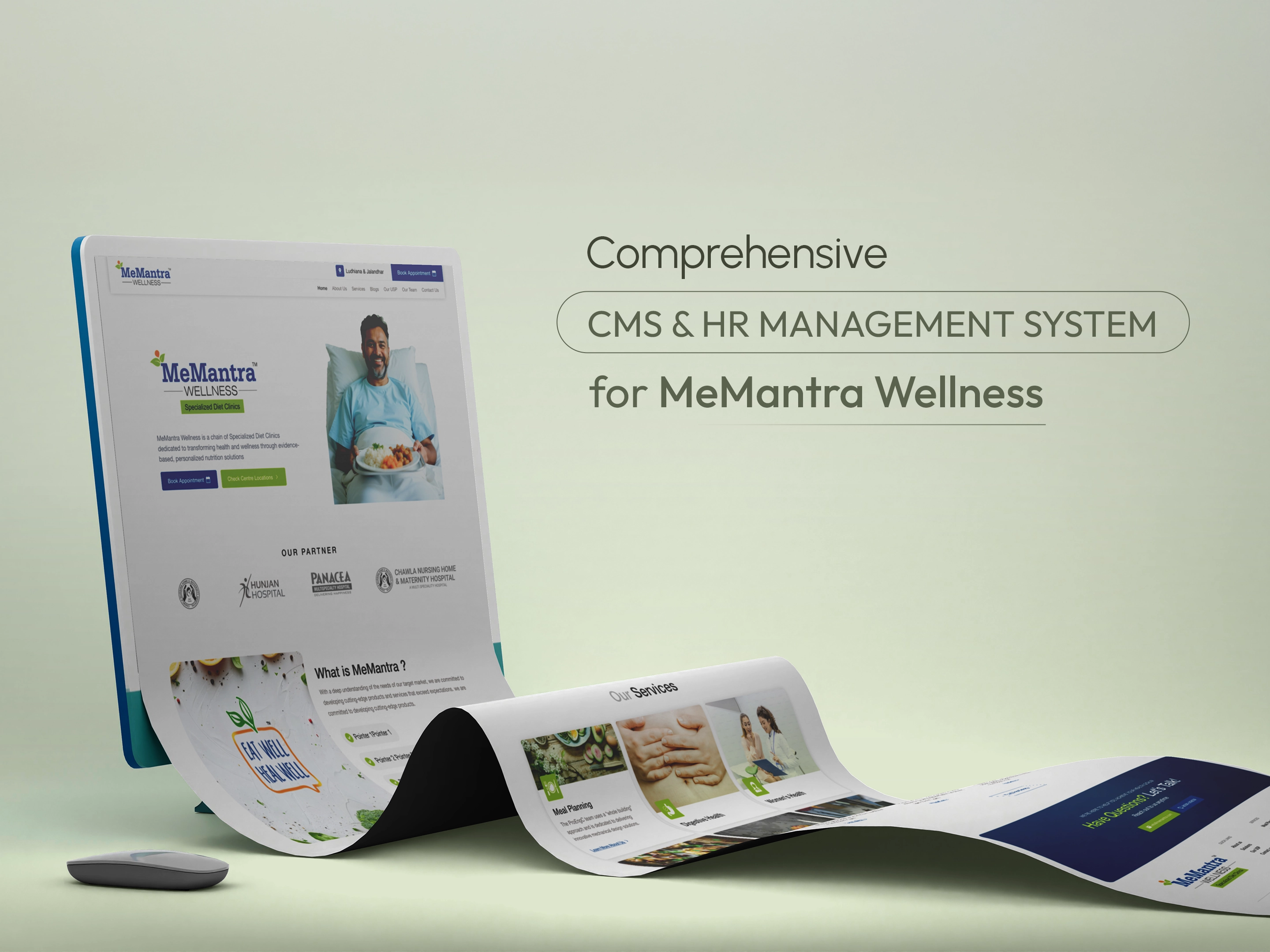 MeMantra Wellness – Diet Clinics with a Comprehensive CRM & HR Ecosystem
