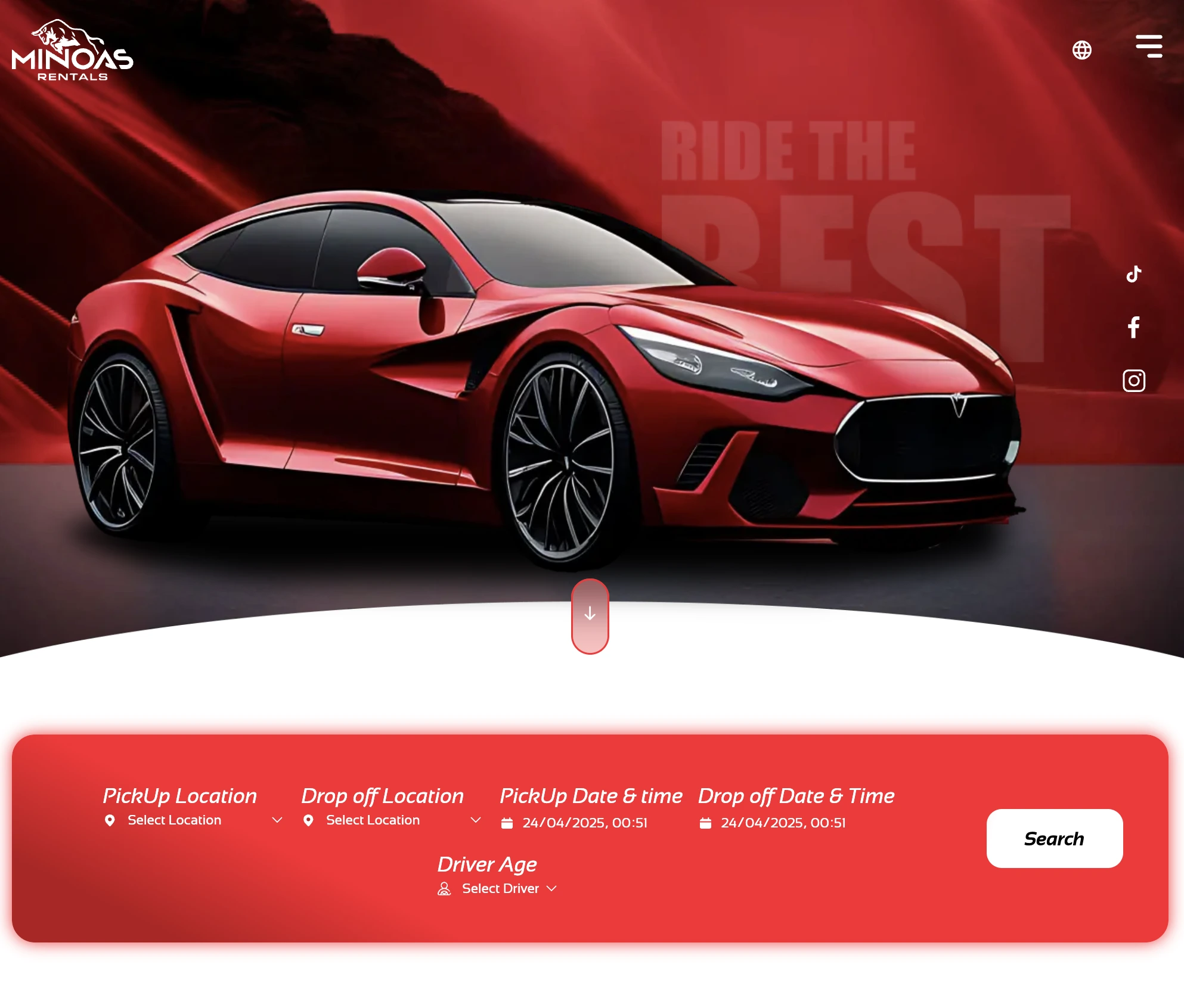 Minoas Rentals – Hassle-Free Car Rentals Across Crete Island screenshot 1
