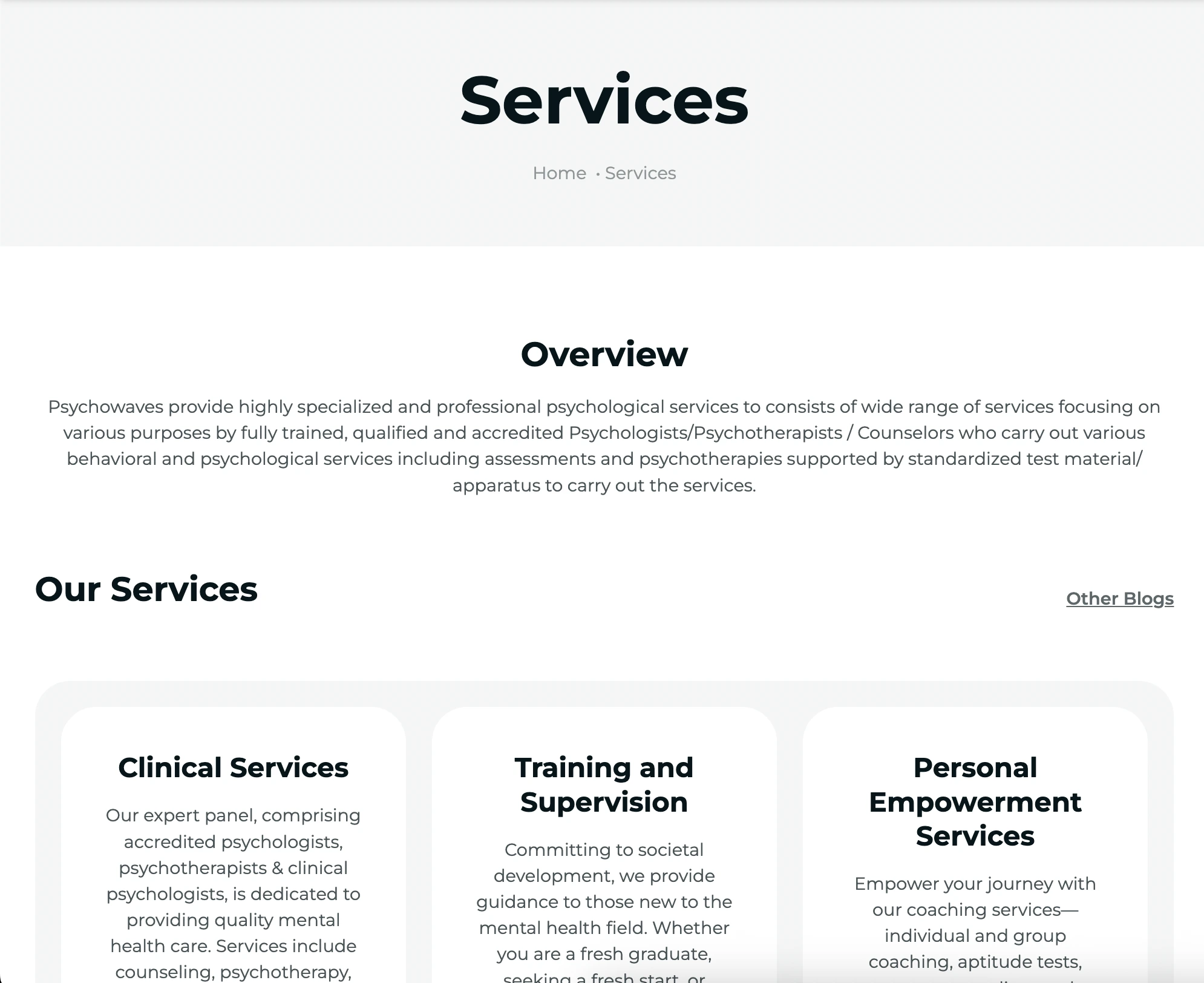 Psychowaves – Simplifying Appointments & Learning for Mental Health Platform screenshot 3
