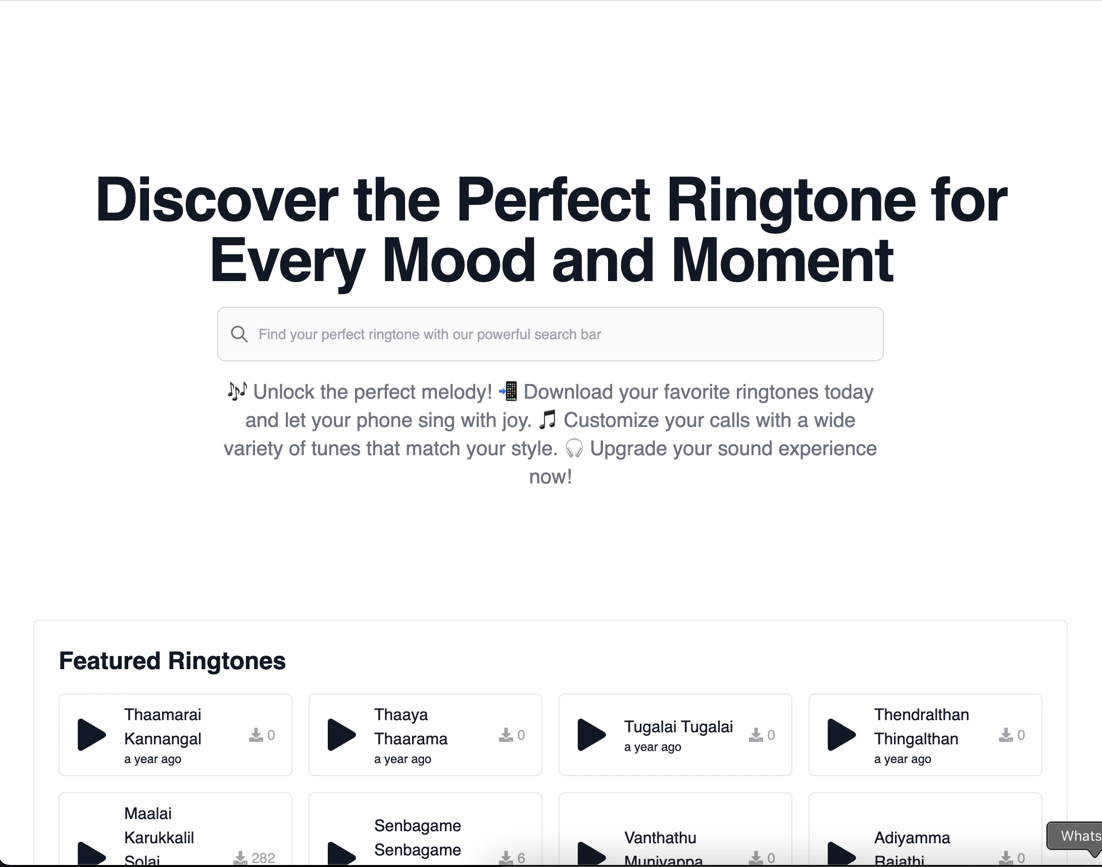 Ringtonez – Discover the Perfect Ringtone for Every Mood and Moment screenshot 2
